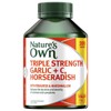 Nature's Own Triple Strength Garlic + C Horseradish 200 Tablets Exclusive Size