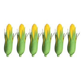 IMIKEYA 6pcs Artificial Corn Cob Decorations - Realistic Fake Corn for Home Decor & Photo Props