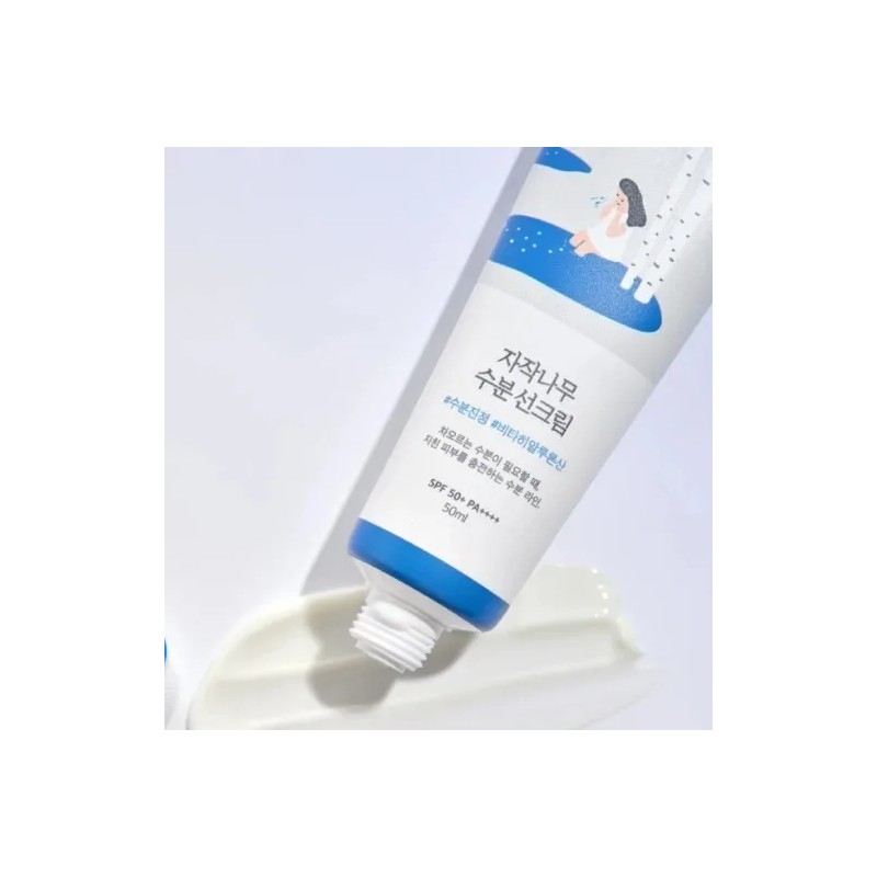 Round Lab Birch Moisturizing Sunscreen 50ml Calmante Hidratante Piel Sensible