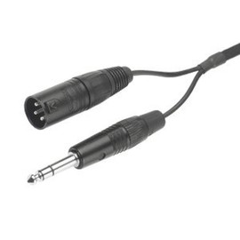 Beyerdynamic K190.40-1.5 Connecting Cable for DT 190-Series Headsets, 3-Pin XLR Male and 1/4-Inch Stereo Jack, 5 Feet