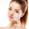 Jitnga 4 Pieces Sponge Face Round Make Up Powder Puff