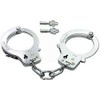 [SP-SHOP Package] White Wolf Handcuffs Single Lock Silver [White WOLF]