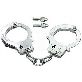 [SP-SHOP Package] White Wolf Handcuffs Single Lock Silver [White WOLF]