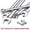 ROCHOOF Combination Wrench Set,32-Piece Chrome Vanadium Steel Wrench Set 12-Point