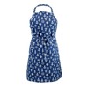 CrazyGadget® 100% Cotton Navy Nautical Apron Lightweight Unisex Chefs Cooks