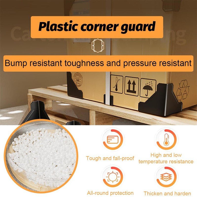 CJQRL 40 pieces edge protection set for tensioned goods with