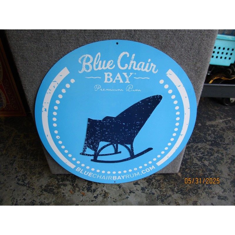 Blue Chair Bay Premium Rum Metal Sign 20" x 20"