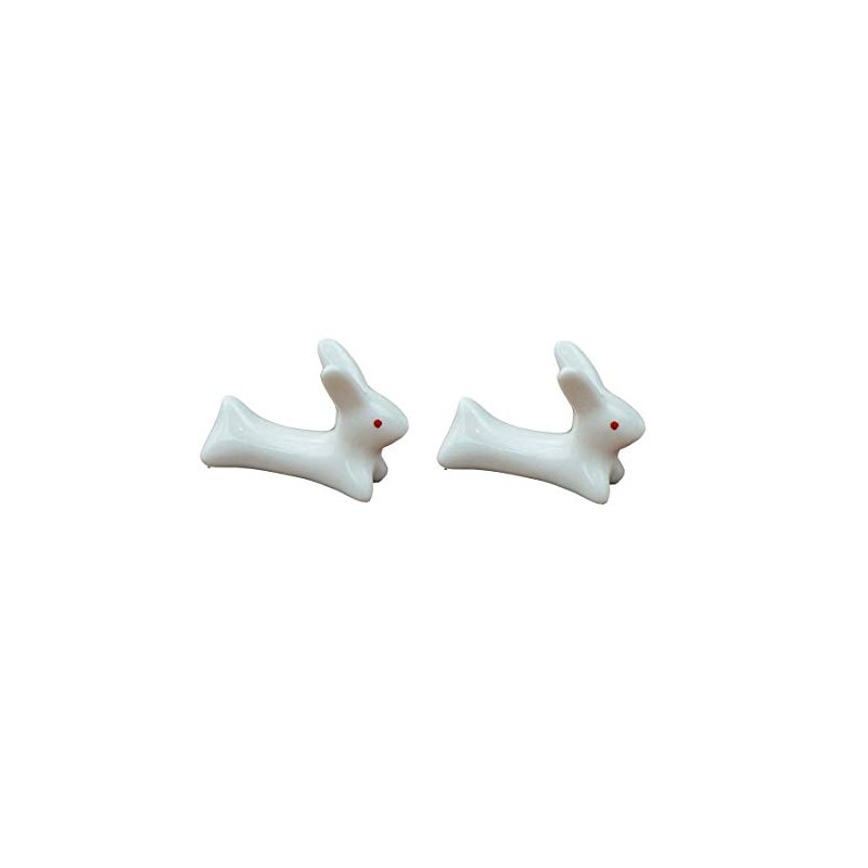 Tableware East Chopsticks Rest Cute Rabbit Cute Rabbit Ceramic Chopsticks