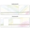 Pack of 1-100 pieces. Leporello Portrait Folder for 13 x