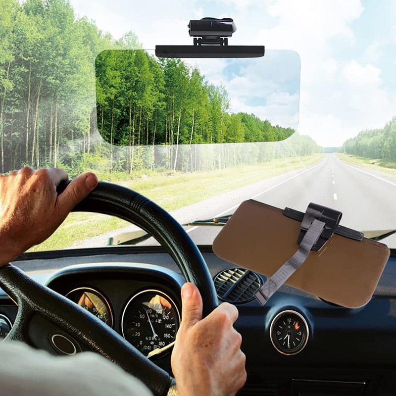 Riloer Anti-glare car visor, car sun visor, suitable for most