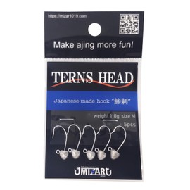 Mizar Turns Head M 1.0g Ajing Jig Head Light Salt Game