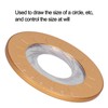 Circle Drawing Tool Circular Stainless Steel Adjustable Diameter for Designer