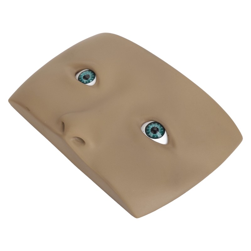 Makeup Practice Face Board 3D Realistic Eye Painting Practice Plastic