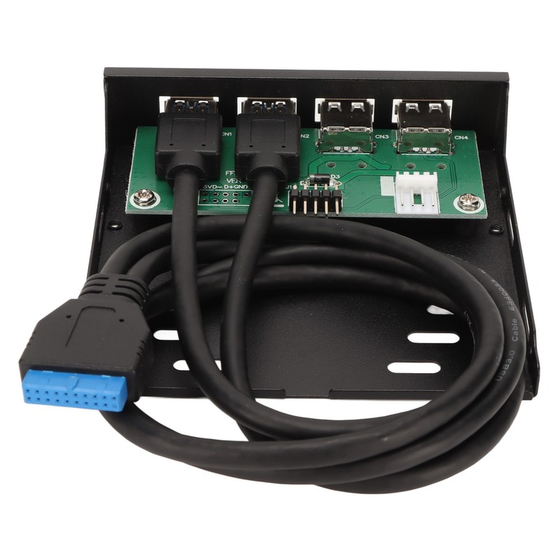 3.5 Inch Front Panel USB3.0 Hub High Speed 4 Port
