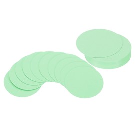 PATIKIL 2inch Circle Card Stock, 36Pcs Round Shape Cutouts Paper Thick Cardstock Coaster for DIY Craft Projects Classroom Bulletin Board Decor, Light Green