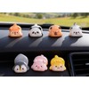 8pcs Mini Animal Figurine Miniature Decorative for Desktop Car Dashboard