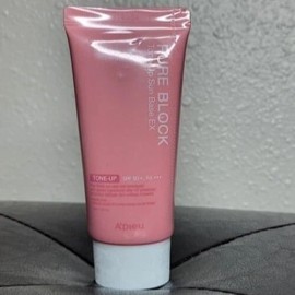 Unbranded A'PIEU Pure Block Tone-Up Sun Base EX SPF 50+ PA+++ 50 ml 1.69 fl oz EXP 08/2025