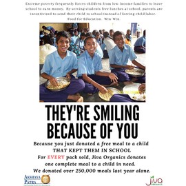 Jiva USDA Organic Moong Dal Yellow - 2 Pound (Split Mung Beans Washed)