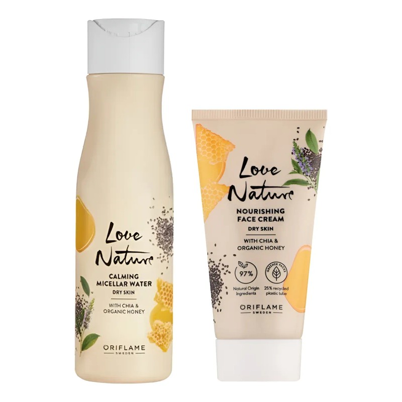 Locion Y Crema Love Nature De Oriflame Segun Necesidades