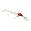 Cotton Cordell CD928 Deep Diving Fin, White/Red Head, 5", 5/8
