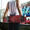 senya Skateboards Grip Tape Longboards Griptape Red Rose Sandpaper for