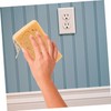 WOONEKY 3pcs Textured Wall Repair Sponge Removable Cleaning Sponges for