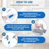 Wefaner Toilet Aids Set for Wiping - Long Handle Butt