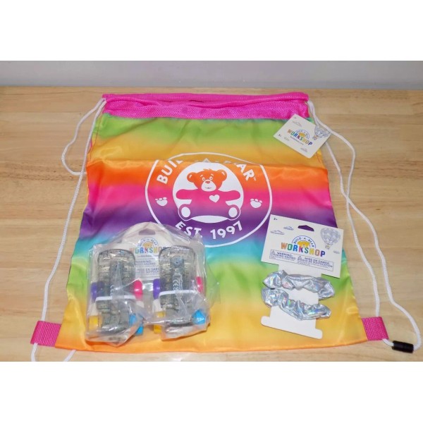 Build-A-Bear Workshop Build A Bear Accessories, Rainbow Bear Carrier &