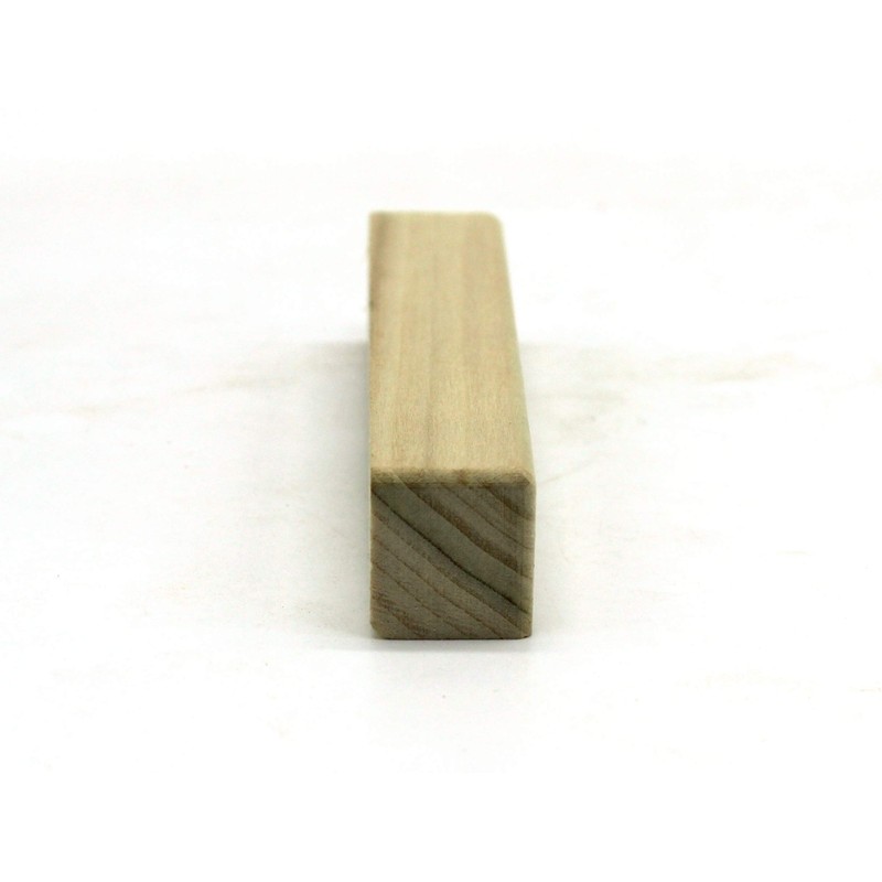 3/4" x 3/4" x 6" Poplar (Paint Grade) Hardwood Simple