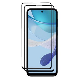 AISELAN for Motorola Moto G 5G 2023 Full Coverage Screen Protector, [2 Pcs] Black Silk 9H Hardness Tempered Glass Screen Protector for Moto G 5G 2023 6.5", Bubble Free, Anti-Scratch (Full Cover)