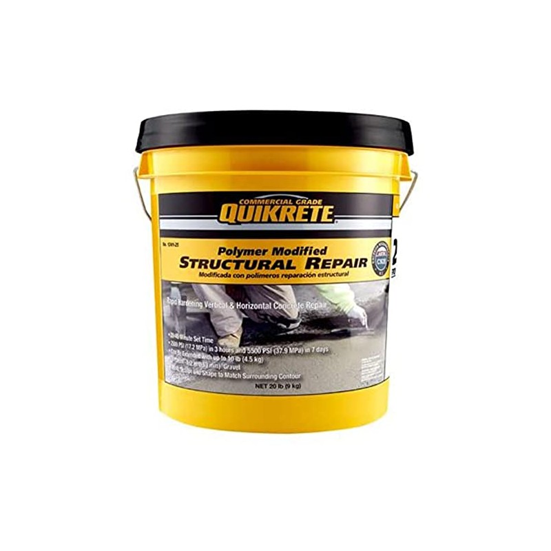 QUIKRETE COMPANIES 1241-25 20 lb Polymer Modified Structural Repair