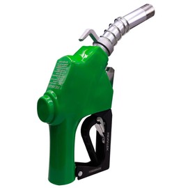 MENAITEK-120 Heavy Duty 1" inch NPT Automatic Shut-off fuel nozzles 1-3/16 Inches(OD=30mm) Spout 3-Notch Hold Open Clip High Flow 32 GPM