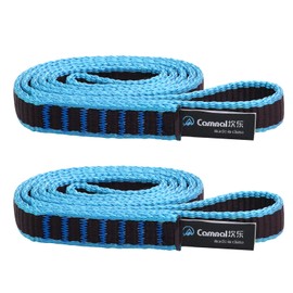 CAMNAL Climbing Sling, Climbing Sling, 0.6 inch (16 mm), Runner, Climbing Sling, Abrasion Resistant, High Tensile Strength, 22 kN, Safety Sling, Outdoor Sling, For Disaster Prevention, Climbing, Work at High Altitudes, 23.6 x 47.2 inches (60 x 3 / 120 x 