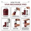 VIVA Recharge Insulated Travel Tea Infuser Bottle Loose Leaf, 460ml,