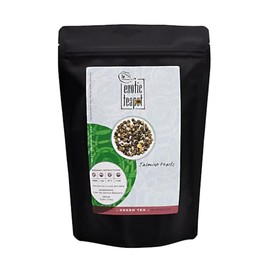 The Exotic Teapot - Supreme Jasmine Pearls Tea, 200g Pouch, Premium Hand-Rolled Green Tea, Scented with Real Jasmine Blossoms