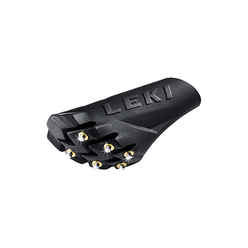 LEKI Silent Spike Pad Vario System (für Fremdfabrikate) (Paar), Black,