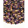 Rhinova 100g Mix Pearls and Rhinestones for Crafting, Sizes Range