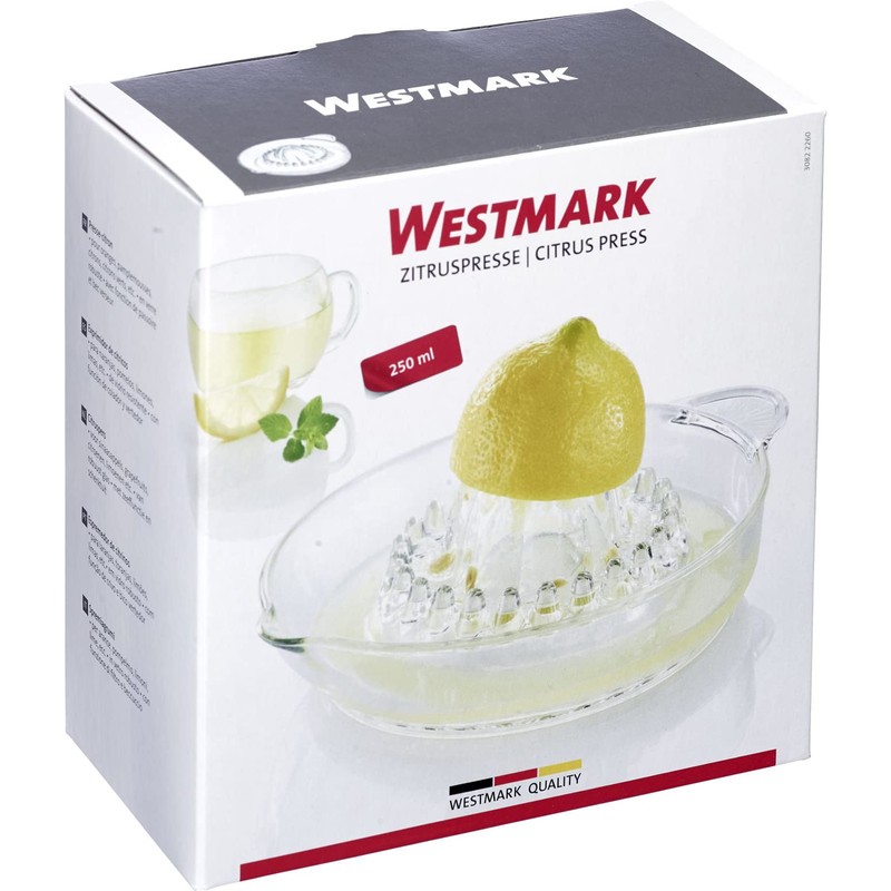 Westmark 30822260 Citrus and Orange Squeezer Capacity 250 ml Glass