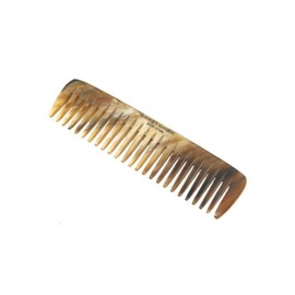 Stunning Small Polished Oxhorn Pocket Comb - Perfect for Hair or Beard