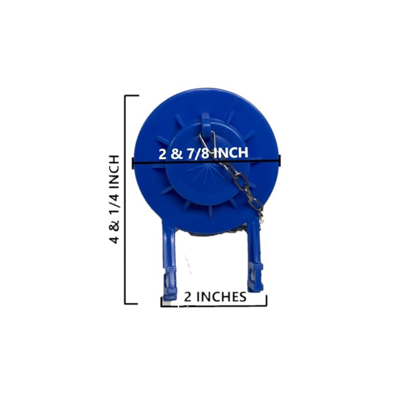 2.5 Inch Solid Vinyl Flapper by Nuflush