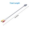 Mcbazel Wii AV Cable, Gold-Plated 3 RCA Interface, 6FT/1.8M, Compatible