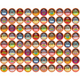 Java Factory Coffee Pods Compatible with K Cup Brewers Including 2.0, Assorted Variety Pack, 80 Count