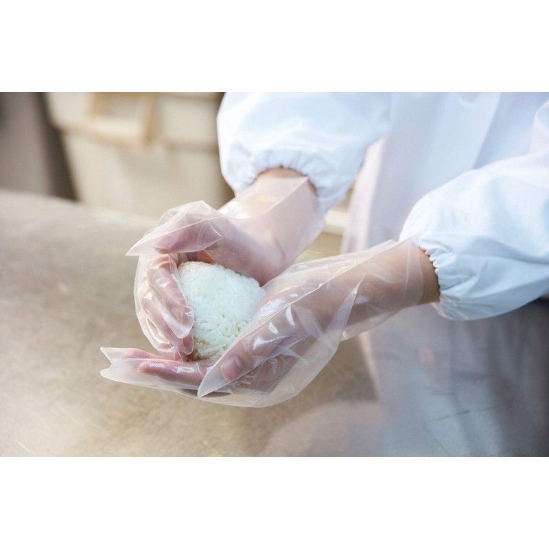Polyethylene Gloves, Embossed Exterior, 100 Pieces, Medium