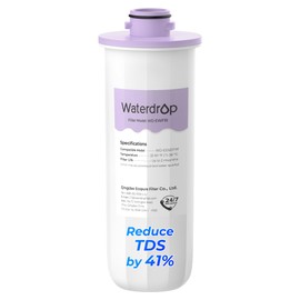 Waterdrop WD-EWFR Replacement Filters for Waterdrop Rechargeable Dispenser WD-ED25TW, Reduce TDS by 41%, Retains Key Minerals, Improve Flavor, 1 Pack