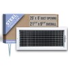 Fits 20x8 Duct Opening Steel Adjustable Air Supply Grille by