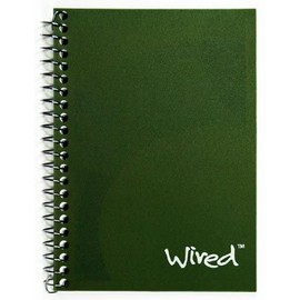Top Flight Wired Personal Wirebound Notebook, 100 Sheets, College Rule, 7 x 5 Inches, 1 Notebook, Cover May Vary (33185)