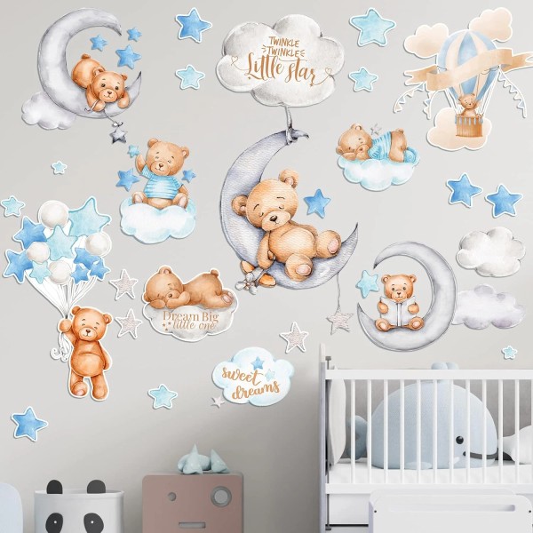 Does not apply 12 Sheet 78 Pcs Bear Highland Cow