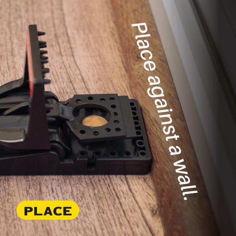 PIC Simple Set Mouse Traps, 2 Count (Pack of 6)