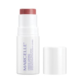 Marcelle Cheek Loving Cheek and Lip Multi-Stick, Classically Rose, Cream Blush Stick, ligero, de larga duración, hidratante, hipoalergénico, sin fragancia, sin parabenos, vegano, limpio, libre de