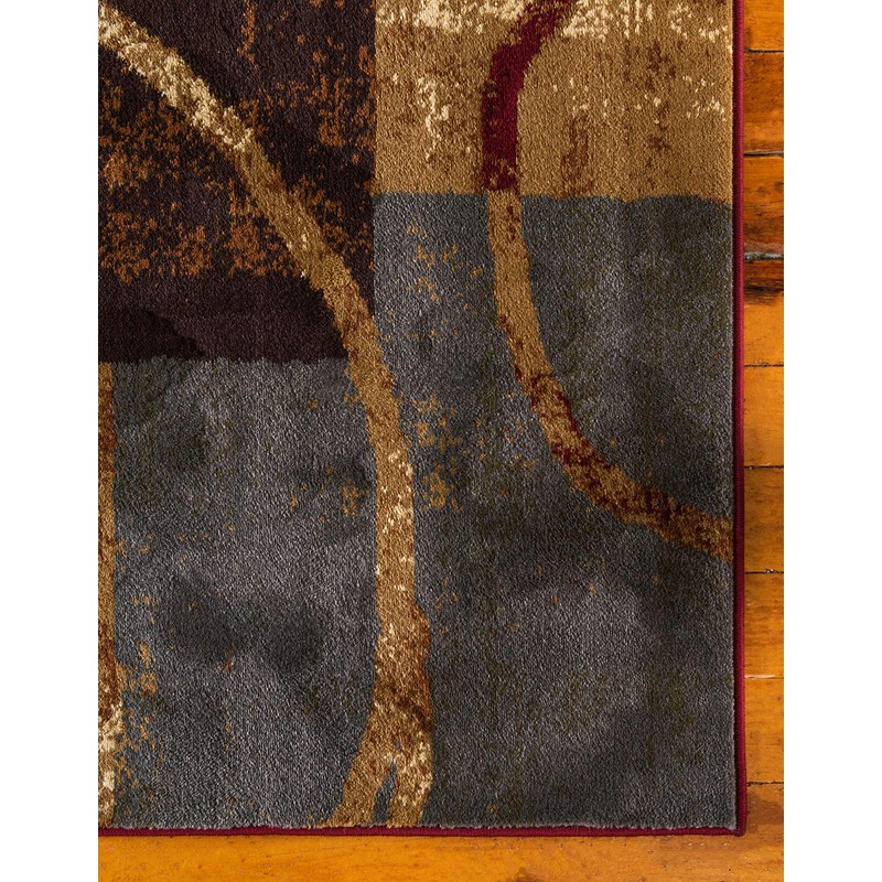 Unique Loom Barista Collection Area Rug - Kouillou (7' 10"